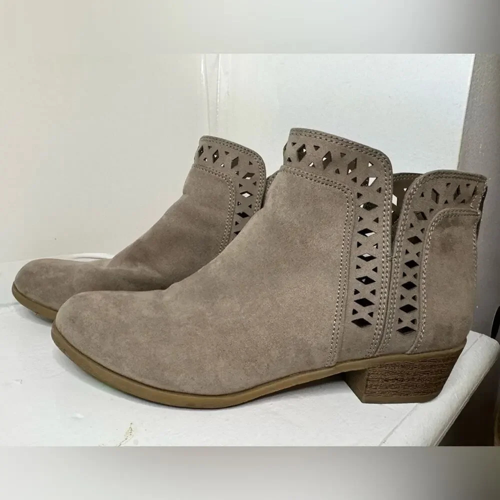 Indigo RD Tan Ankle women Boots‎ Sz 6